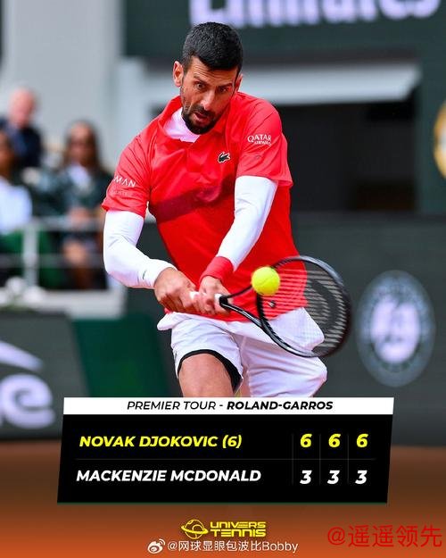 法网-德约科维奇3-0外卡球员 晋级次轮将战巴耶纳